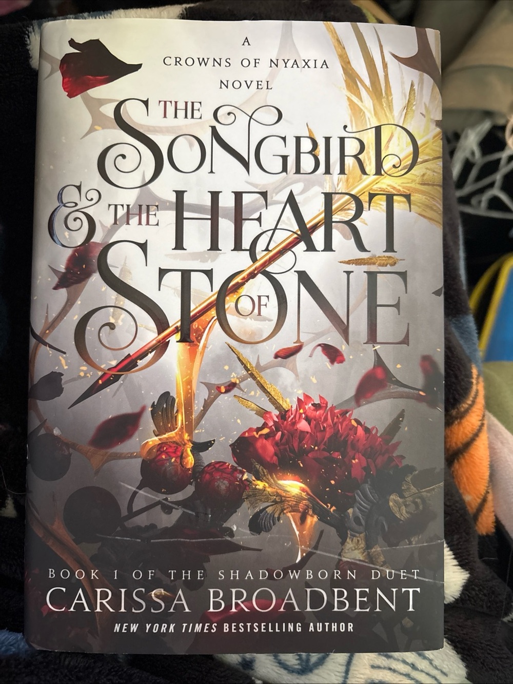 The Songbird & The Heart of Stone by Carissa Broadbent - Hardcover Novel